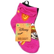 Wholesale - 5pk MINNIE MOUSE BOO QRT SOCKS SIZE 2T-4T, UPC: 193159212445